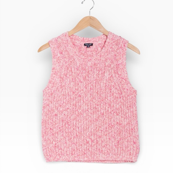 Splendid Elysees Sweater Tank, Fiore Marl (Pink) sz. S - Picture 6 of 14
